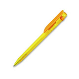 Ручка шариковая Grant Arrow Classic Color Transparent, цвет прозрачный фуксия/оранжевый