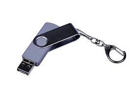 Флешка c разъемами MicroUSB и TypeC, 32Гб, USB2.0 (Серебряный)