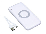 Универсальное зарядное устройство power bank c функцией беспроводной зарядки
