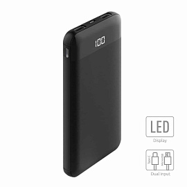 Внешний АКБ NS-10, 10000mAh, deep-blue, OLMIO (Чёрный)