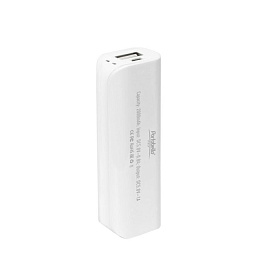 Внешний аккумулятор, Aster PB, 2000 mAh, в подарочной упаковке с блистером (Белый)