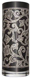 Ваза цилиндрическая Black (Чёрный; Золотой)