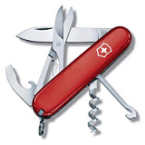 Нож перочинный VICTORINOX Compact, 91 мм, 15 функций, красный
