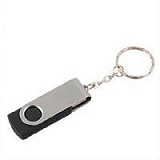 Корпус USB-Flash накопитель - брелок (флешка) "HIT - New",  8 Gb, в металлическом корпусе с пластико