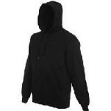 Толстовка с начесом CLASSIC HOODED SWEAT 280.Черная. Размер2XL