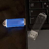 USB-Flash накопитель (флешка) прозрачная "SHINE" из акрила, 32 Gb, без подсветки