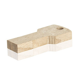 Флешка DR051 "Ключ 1" (липа) с чипом 8 гб. USB 2.0 (Бежевый)