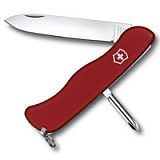 Нож перочинный VICTORINOX Cowboy, 111 мм, 5 функций, с фиксатором лезвия, красный