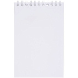 Блокнот Bonn Soft Touch, M, белый