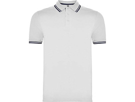 Рубашка поло Montreal мужская (Белый; Navy)