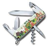 Нож перочинный VICTORINOX Spartan Из России с любовью, 91 мм, 12 функций
