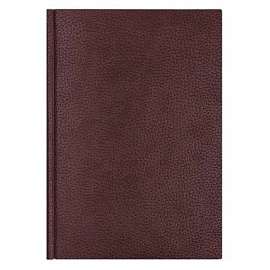Ежедневник недатированный Portobello Trend Dallas 145х205 мм, без календаря, с лого AvD, апельсин (Бордовый)