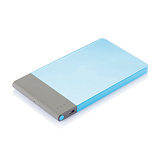 Тонкое зарядное устройство, 4600 mAh, цвет серый с чёрным