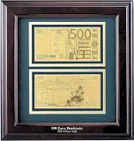 Панно "500 евро" квадратное