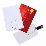 Корпус USB-Flash накопитель (флешка) "Canvas - New", 32 Gb, в виде кредитной карты, возможно полноцв
