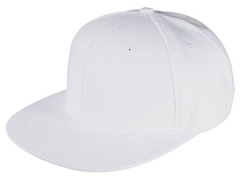 Бейсболка Unit Snapback с прямым козырьком (Белый)