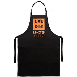 Фартук «LVL Бог», черный (Чёрный)