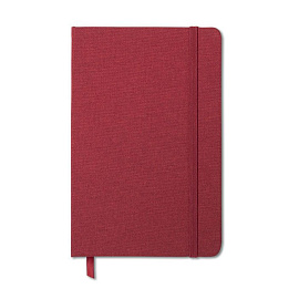 Блокнот А5 FABRIC NOTE красный (Красный)