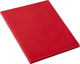 Обложка для паспорта "Twill" (Красный)