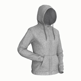Толстовка мужская 17 Style (Серый; Тёмно-серый)