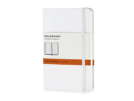 Записная книжка Classic, формат A6 (блок в линейку) (Белый)
