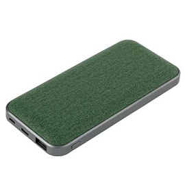 Внешний аккумулятор, Tweed PB, 10000 mah (Зелёный)