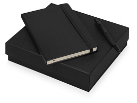 Подарочный набор Moleskine Sherlock с блокнотом А5 и ручкой (чёрный)
