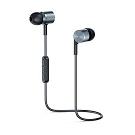 Наушники беспроводные OLMIO "BTE-05", Bluetooth, white ()