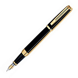 Ручка перьевая Waterman Exception Night & Day, с золотой полосой