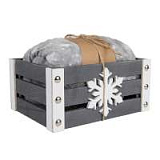 Плед новогодний GIFT (125х155 см) в подарочной коробке