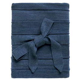 Плед Pleat, 110х170 см (Синий)