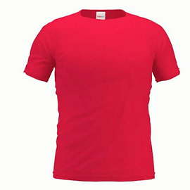 Футболка мужская 37 Slim (Красный)