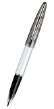 Перьевая ручка Waterman Carene, цвет: Black/Silver, перо: F (11200) в коробке