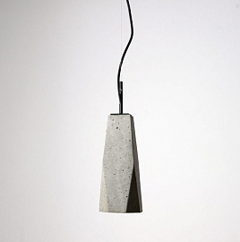 Светильник из бетона TRAPEZE pendant lamp (Светло-серый)