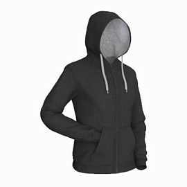Толстовка мужская 17 Style (Чёрный; Серый)