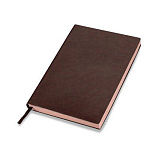Ежедневник недатированный Lettertone, коллекция "SOFT LINE", формат A5, коричневый