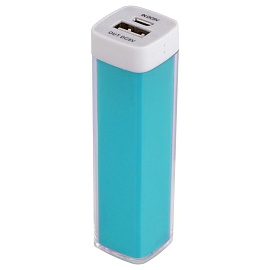 Универсальный аккумулятор Bar, 2200 mAh, фиолетовый (Бирюзовый)