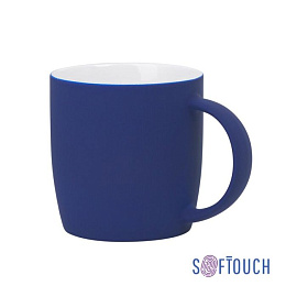 Кружка "Best", 350 мл, покрытие soft touch (Синий)
