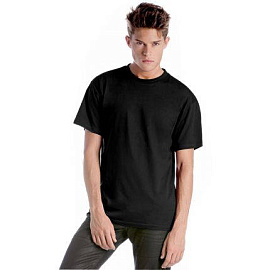 Футболка мужская Exact 150 (Чёрный; XS)
