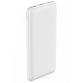 Универсальное зарядное устройство Slim, 10000 mah (белый)