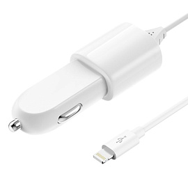 АЗУ Partner iPhone5, 1А (Белый)