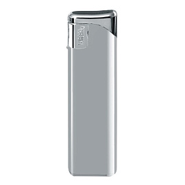 Зажигалка пьезо многоразовая 50500 "Wisen" WP-50 Slider Silver Metallic (Серебряный)