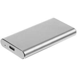 Портативный внешний SSD Uniscend Drop, 256 Гб (Серебряный)