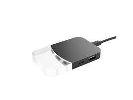 USB хаб Mini iLO Hub, черный (чёрный)