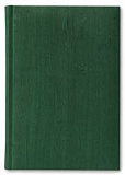 Ежедневник датированный Lediberg, блок 723, модель Гардена, размер 145х205 мм, цвет зеленый