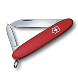 Нож перочинный VICTORINOX Excelsior, 84 мм, 3 функции, красный, с чехлом из искуственной кожи