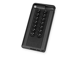 Портативное зарядное устройство "Octopus", 4000 mAh, цвет чёрный с серебристым (Чёрный)