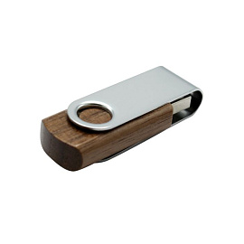 Флешка "Twist wood" 16 Гб, USB 2.0 (Коричневый)