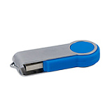 USB-Flash накопитель "Swing" 16 Gb USB3.0, цвет голубой (Process Cyan С) с записью и логотипом покуп