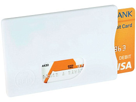 Чехол для кредитных карт (RFID) (Белый)